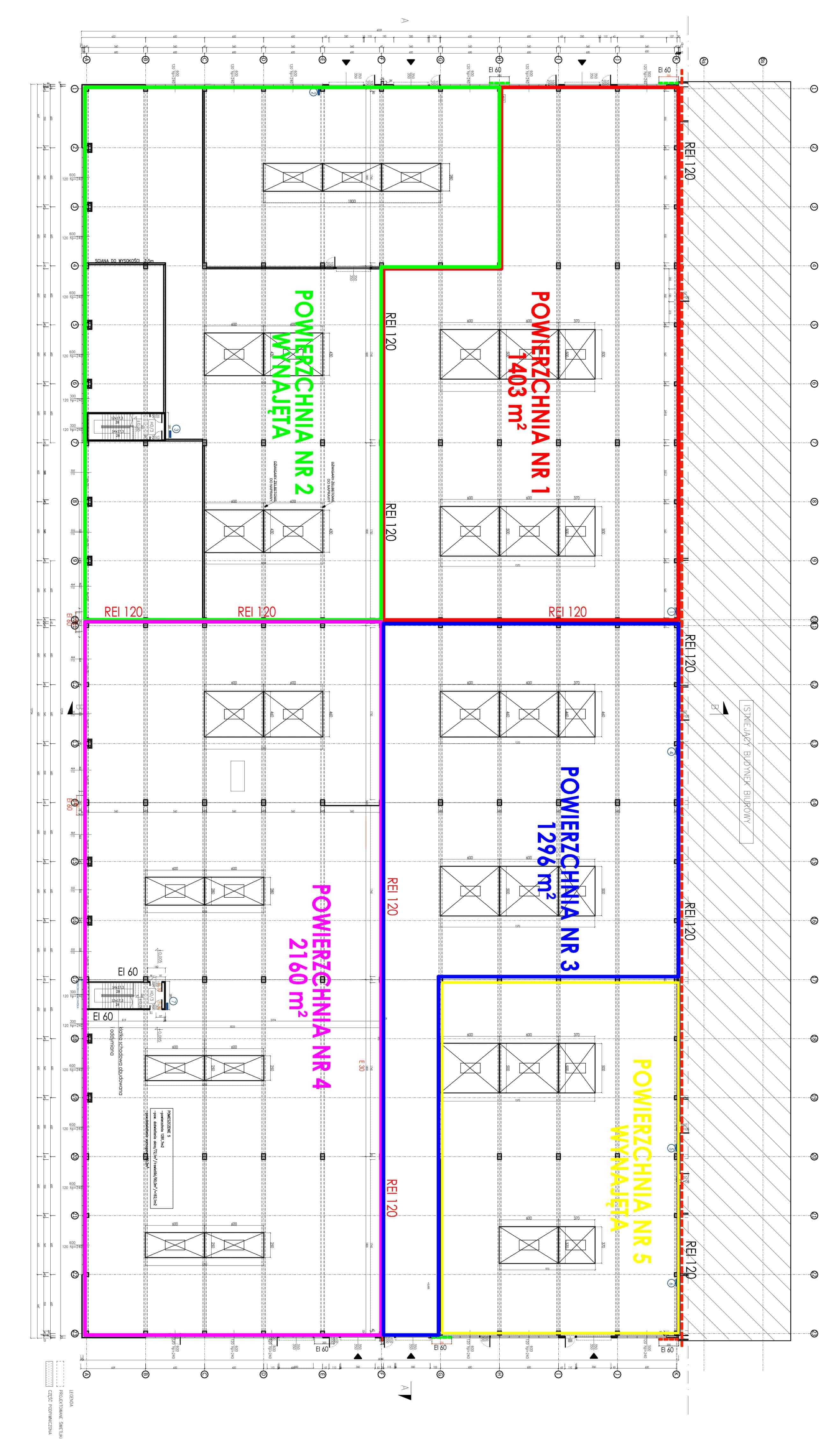 Plan hali “G” InvestParkDevelopment